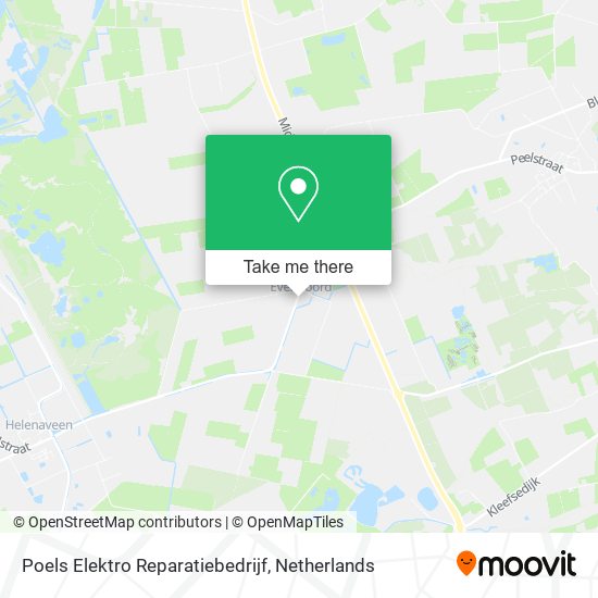 Poels Elektro Reparatiebedrijf map