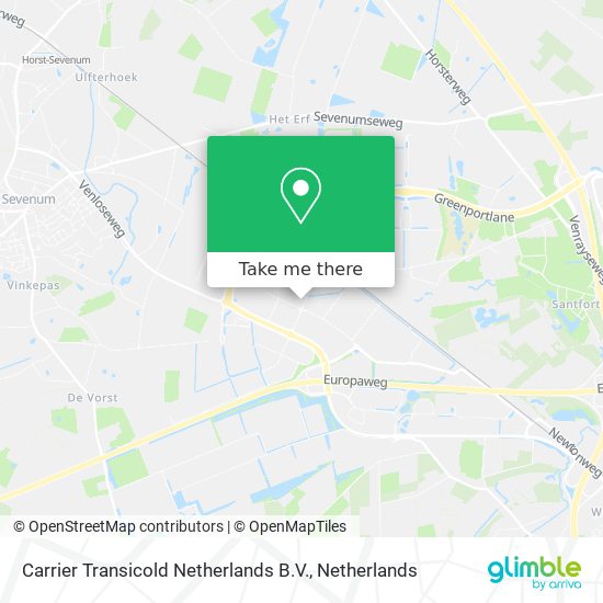 Carrier Transicold Netherlands B.V. Karte