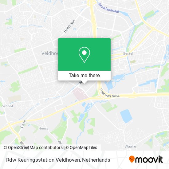 Rdw Keuringsstation Veldhoven Karte