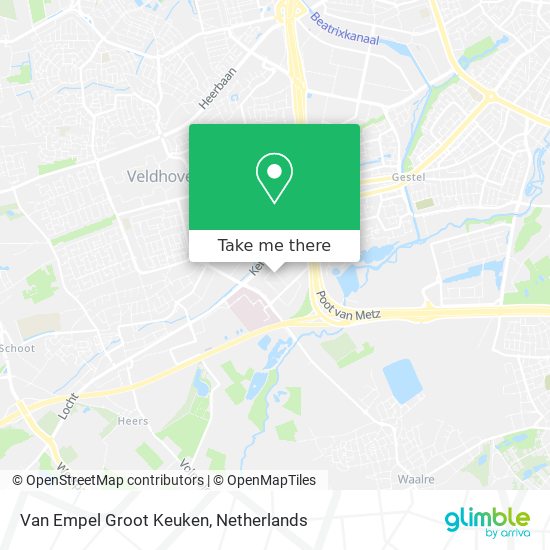 Van Empel Groot Keuken map