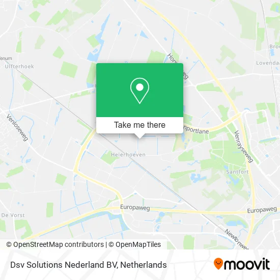 Dsv Solutions Nederland BV Karte