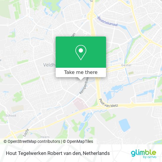 Hout Tegelwerken Robert van den map