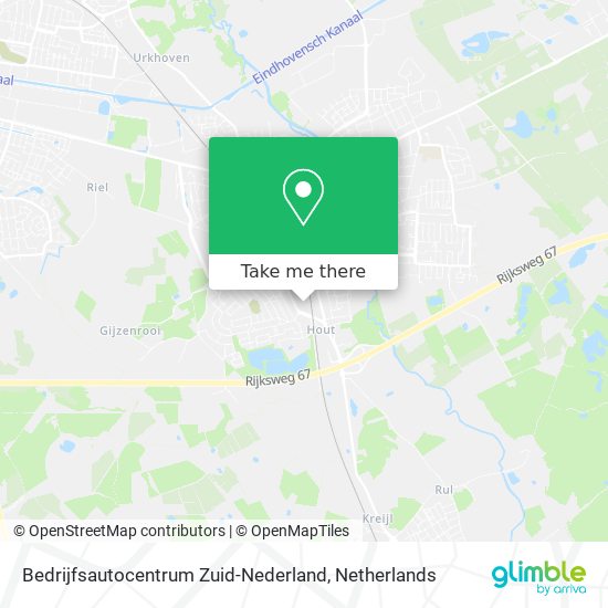 Bedrijfsautocentrum Zuid-Nederland map