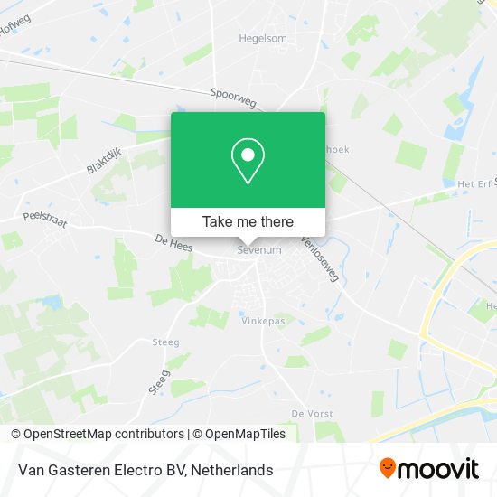 Van Gasteren Electro BV map