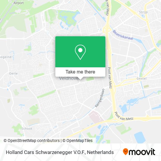 Holland Cars Schwarzenegger V.O.F. map