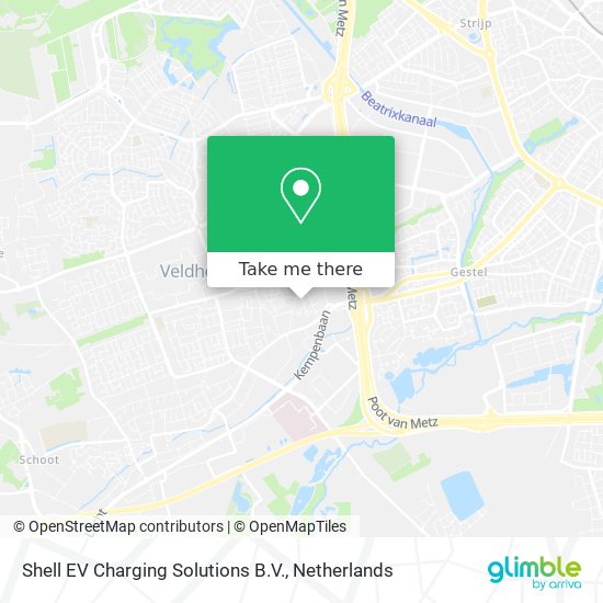 Shell EV Charging Solutions B.V. map