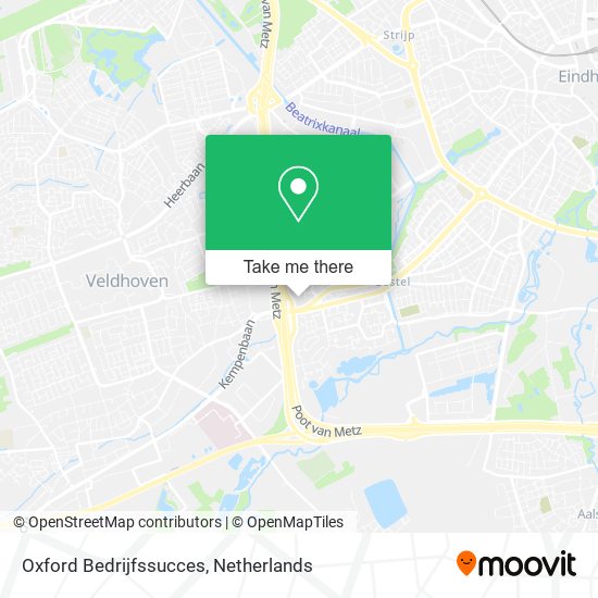 Oxford Bedrijfssucces map