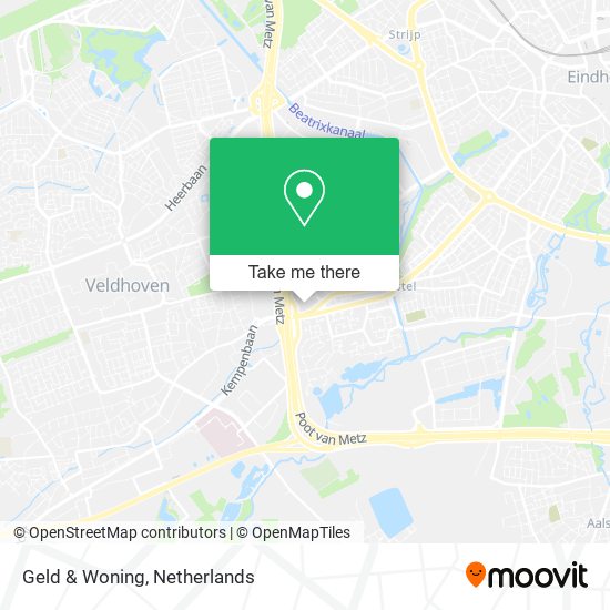 Geld & Woning map