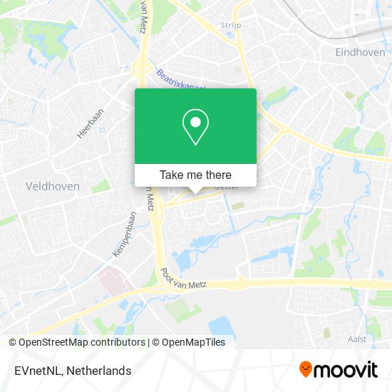 EVnetNL map