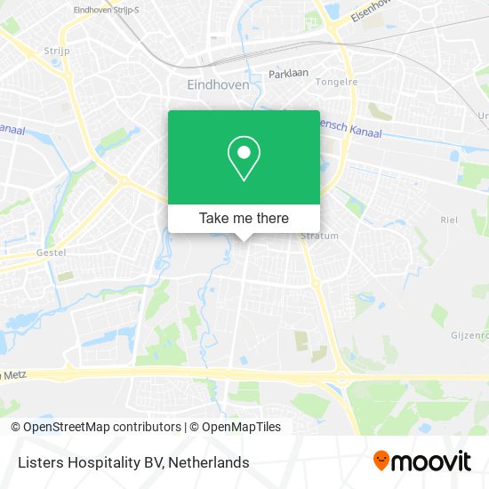 Listers Hospitality BV map