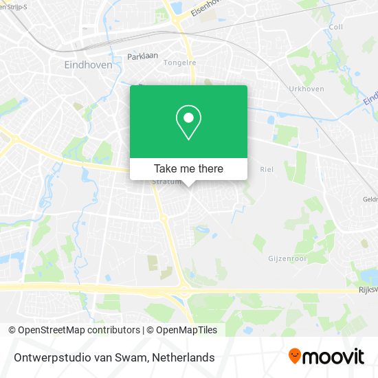 Ontwerpstudio van Swam map