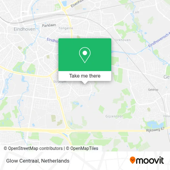 Glow Centraal map