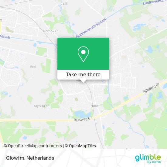 Glowfm map