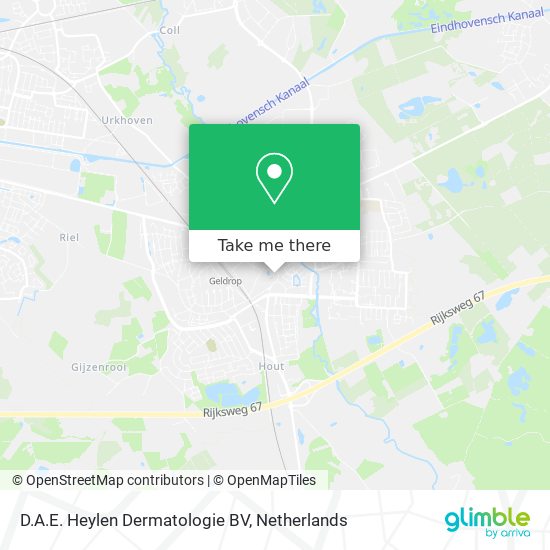 D.A.E. Heylen Dermatologie BV map