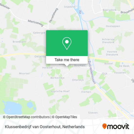 Klussenbedrijf van Oosterhout Karte