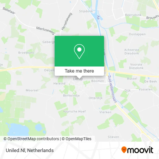 Uniled.Nl map