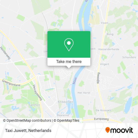 Taxi Juwett map