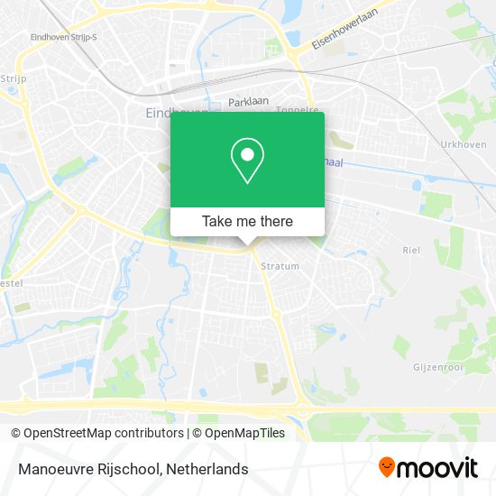 Manoeuvre Rijschool map