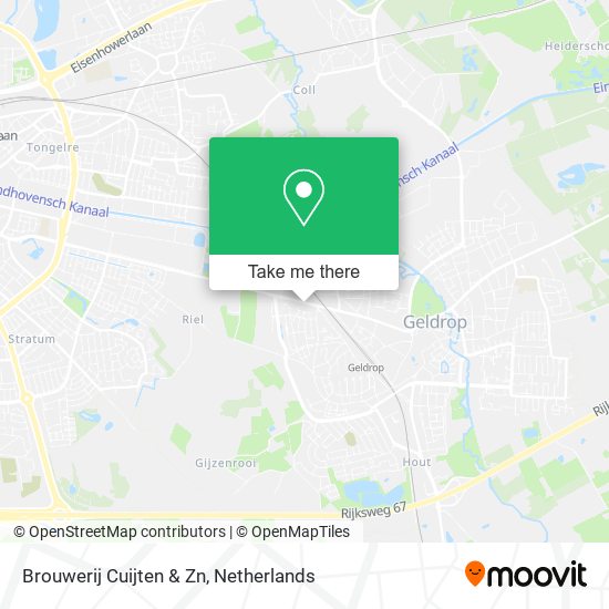 Brouwerij Cuijten & Zn map