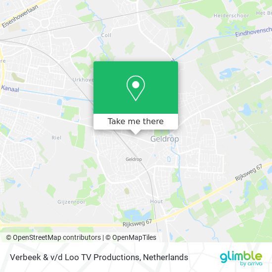 Verbeek & v / d Loo TV Productions map