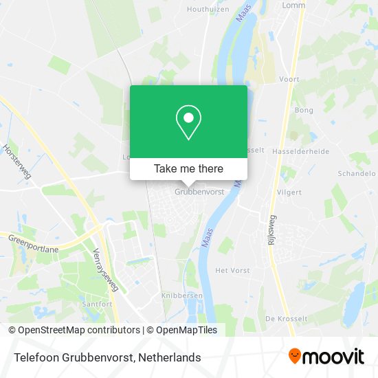 Telefoon Grubbenvorst map