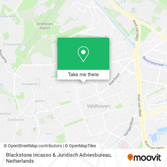 Blackstone Incasso & Juridisch Adviesbureau map