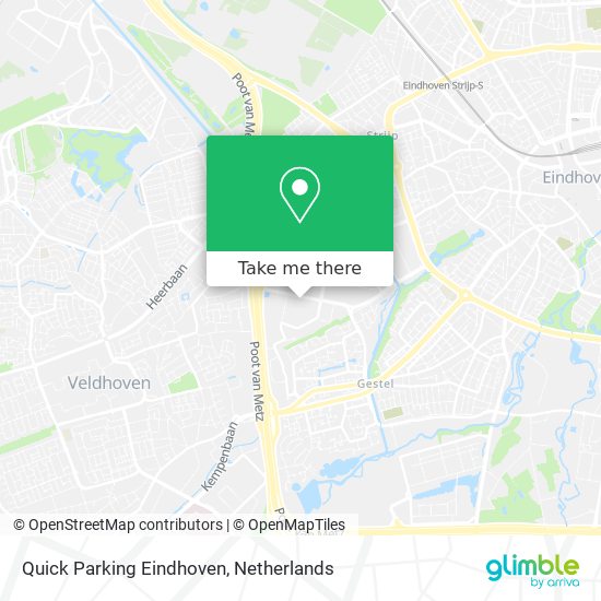 Quick Parking Eindhoven Karte