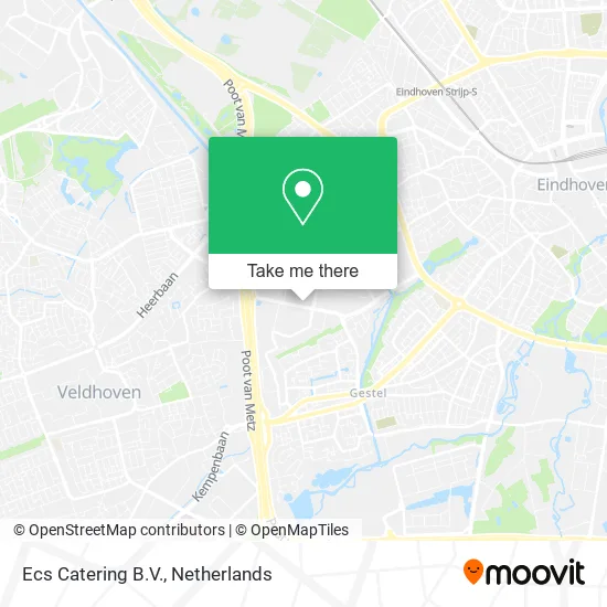 Ecs Catering B.V. map