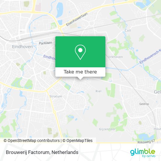 Brouwerij Factorum map