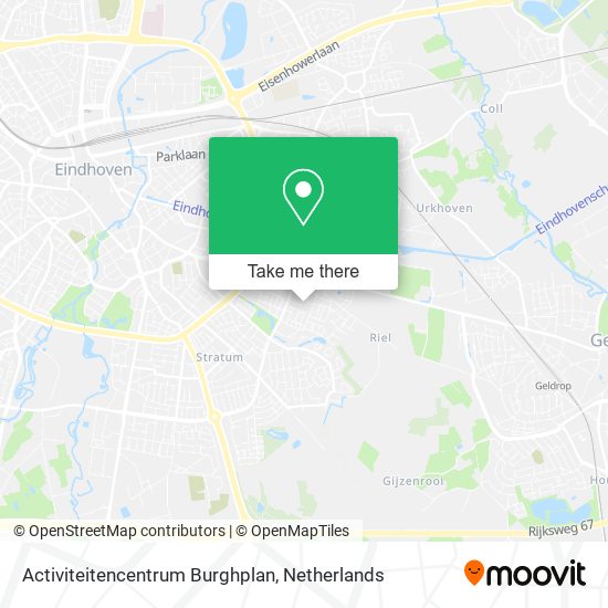 Activiteitencentrum Burghplan map