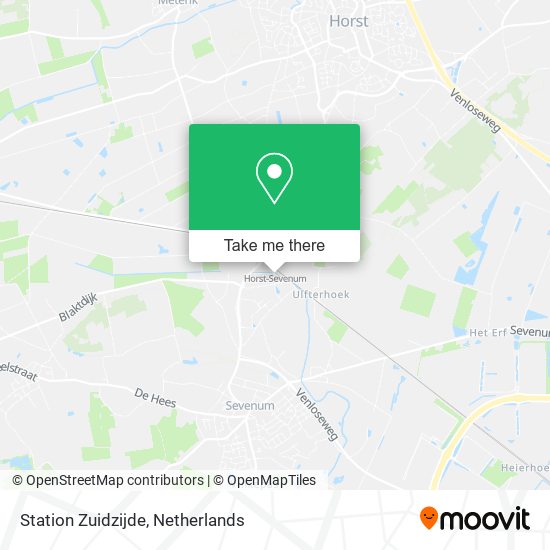 Station Zuidzijde map