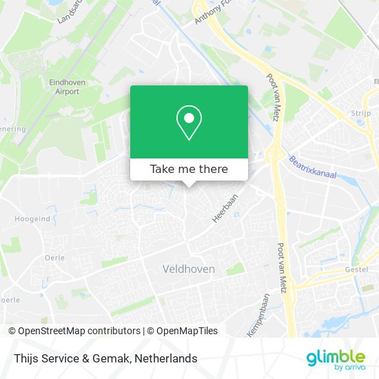 Thijs Service & Gemak map