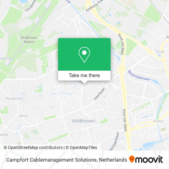Campfort Cablemanagement Solutions Karte