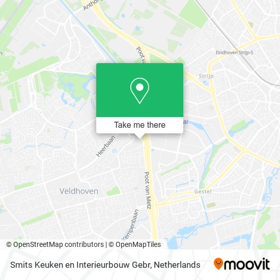 Smits Keuken en Interieurbouw Gebr map