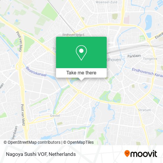 Nagoya Sushi VOF map