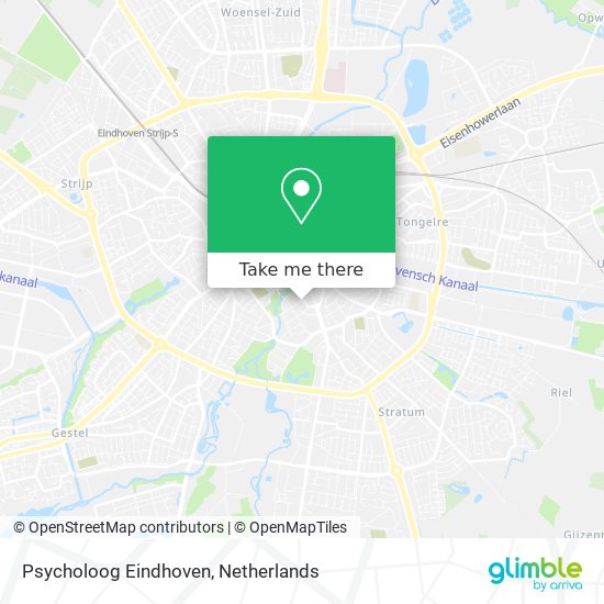 Psycholoog Eindhoven map