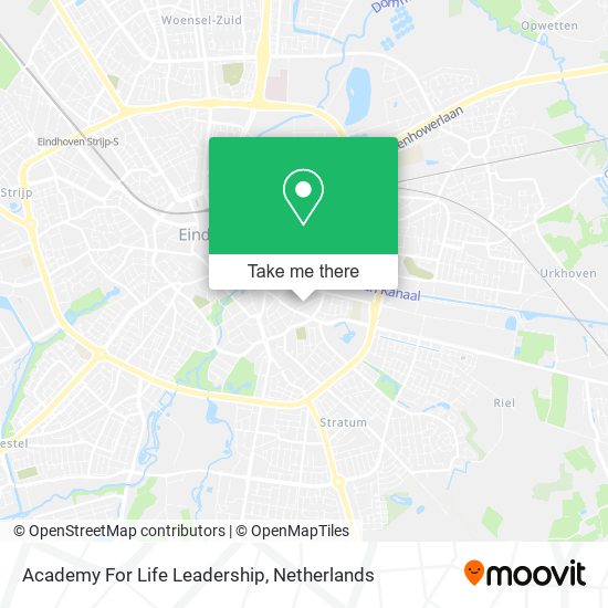 Academy For Life Leadership map