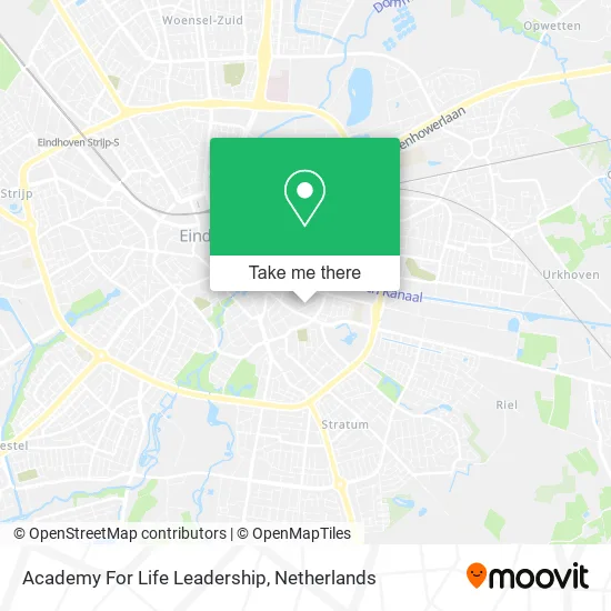 Academy For Life Leadership map