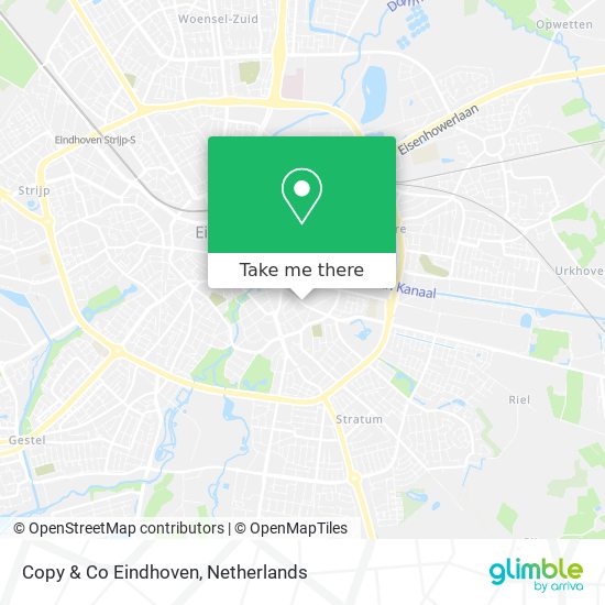 Copy & Co Eindhoven map