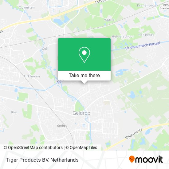 Tiger Products BV Karte