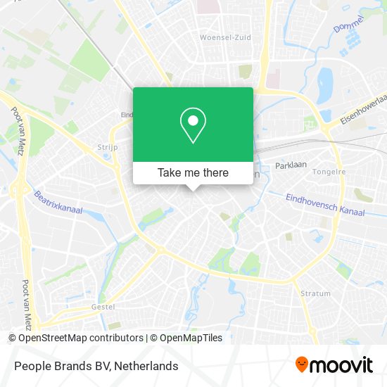 People Brands BV map