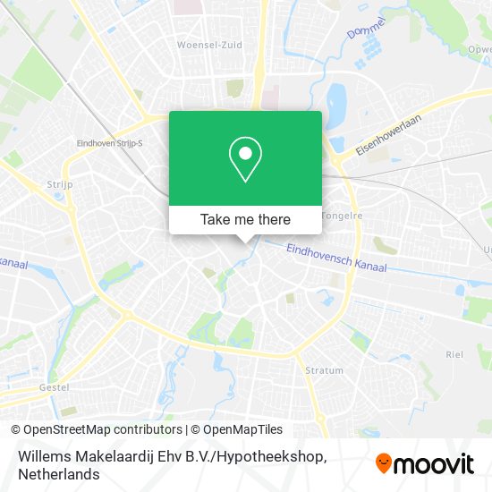 Willems Makelaardij Ehv B.V. / Hypotheekshop map