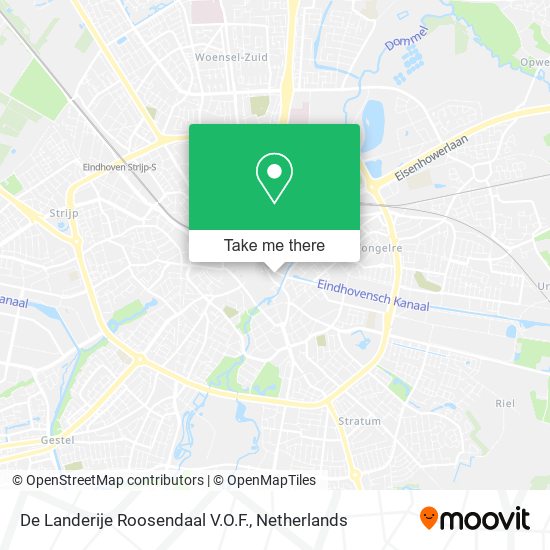 De Landerije Roosendaal V.O.F. map