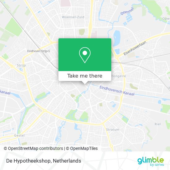 De Hypotheekshop map