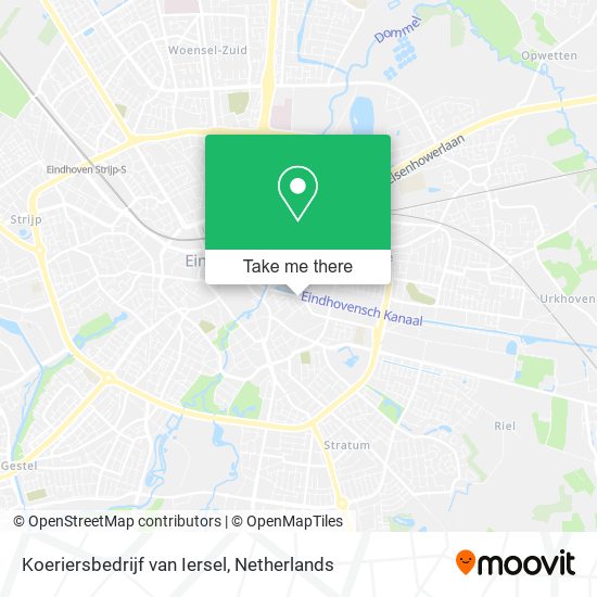 Koeriersbedrijf van Iersel map