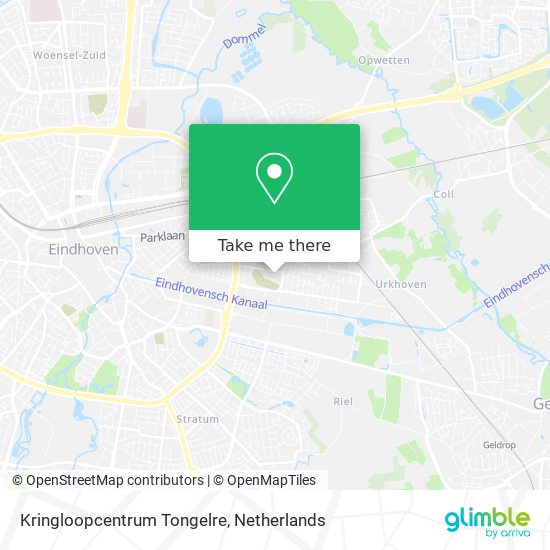 Kringloopcentrum Tongelre map