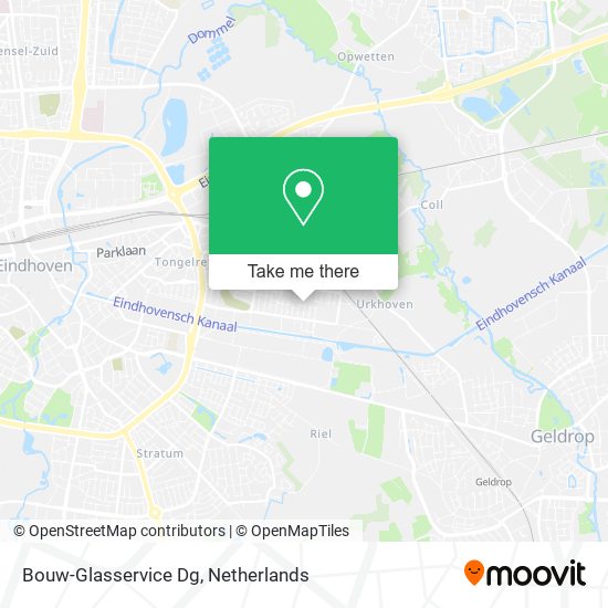 Bouw-Glasservice Dg map