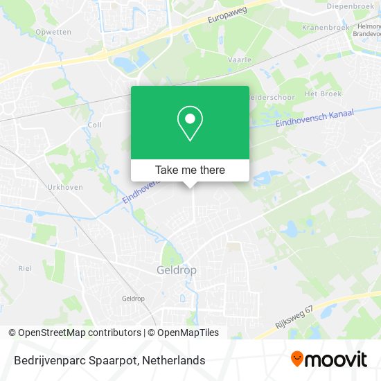 Bedrijvenparc Spaarpot map