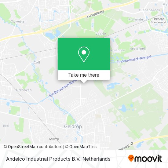 Andelco Industrial Products B.V. map