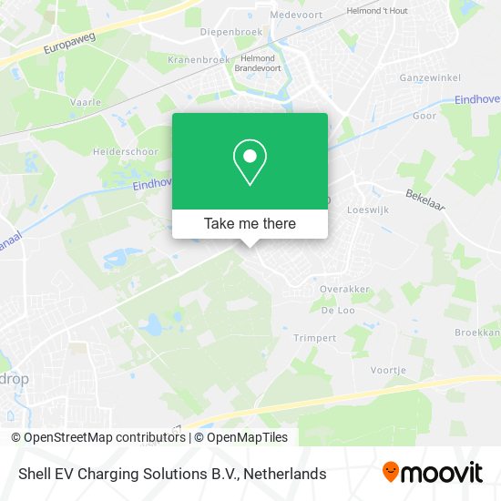 Shell EV Charging Solutions B.V. map